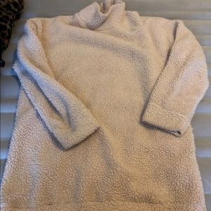 Misguided Sherpa sweater dress